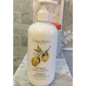 Crabtree & Evelyn CITRON Honey & Coriander Body Lotion With Pump 16.9oz